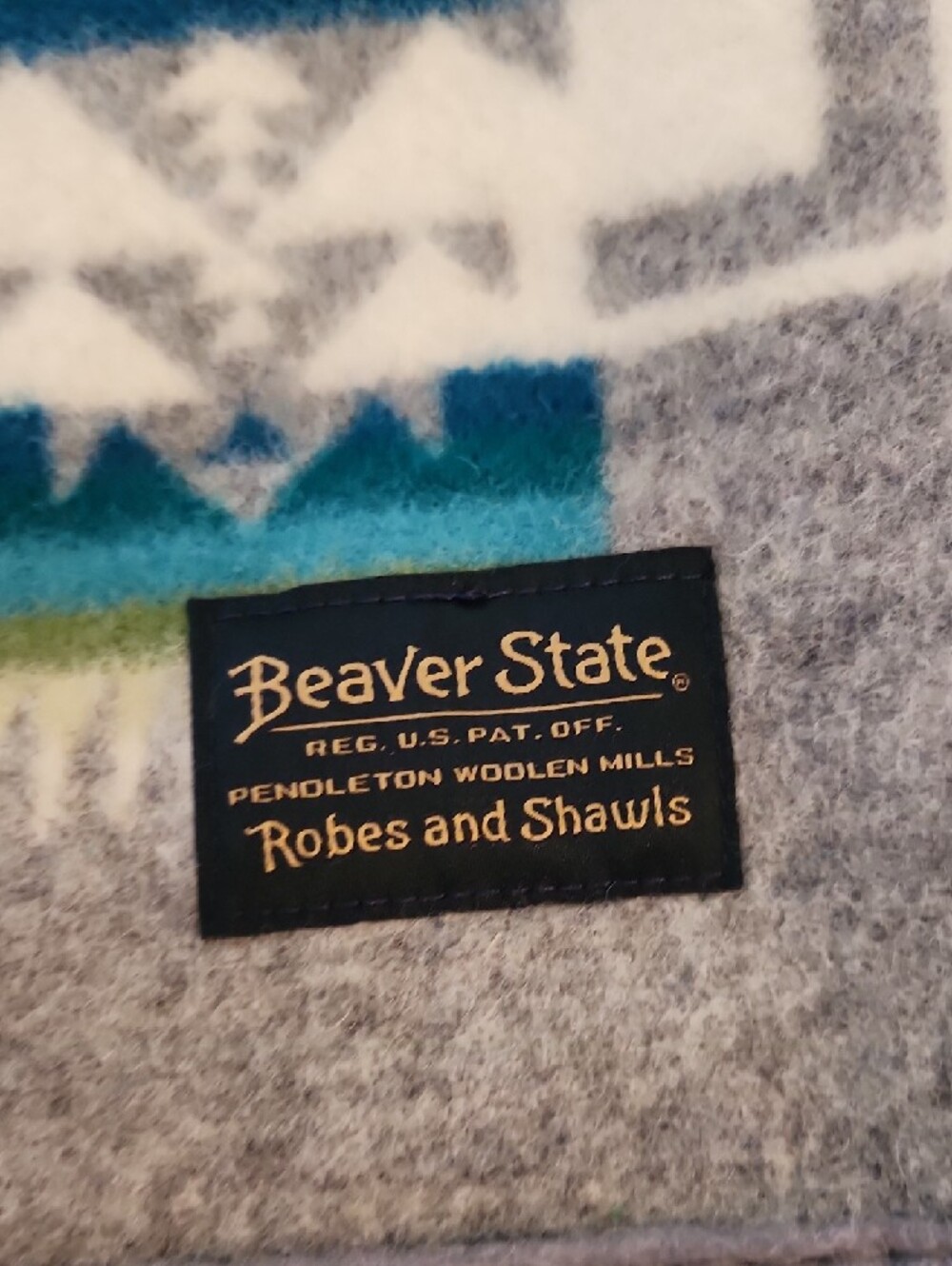 Pendleton Chief Joseph Blanket in Cream, Tan, Brown - Picture 10 of 10